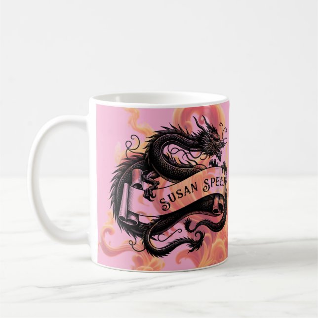 Taza De Café Fiery Dragon Mug (Izquierda)