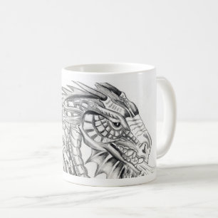 Taza De Café Fiery Dragon Mug