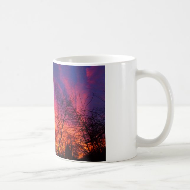 Taza De Café Fiery Sunset Mug (Derecha)