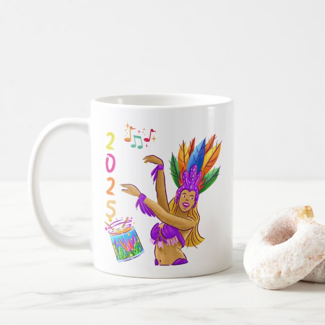 Taza De Café Fiesta (Con donut)
