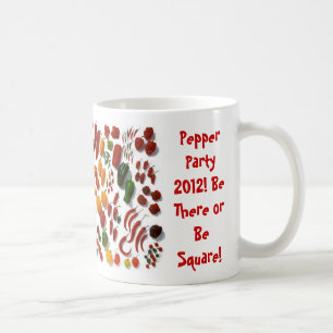 Taza De Café Fiesta 2012 de la pimienta