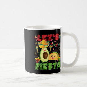 Taza De Café Fiesta Aguacate Y Tacos Cinco De Mayo Mexica