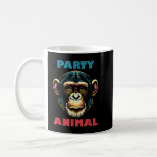 Taza De Café Fiesta Animal Chimpanzee Monkey Ape Gorilla Orangu