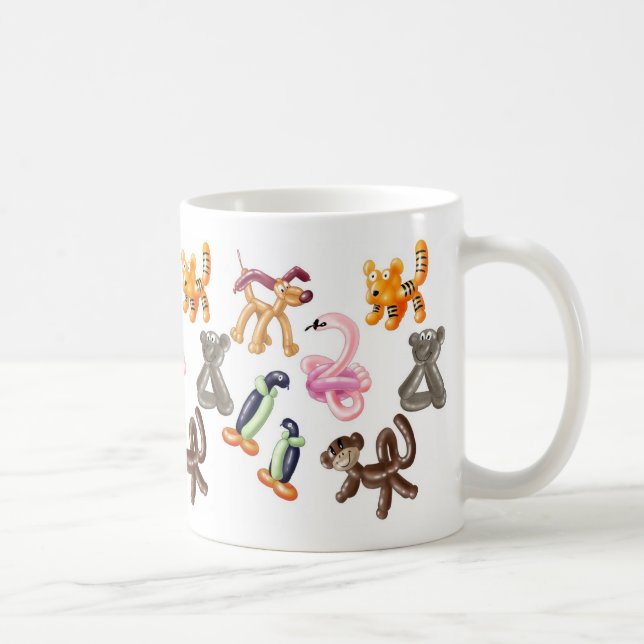TAZA DE CAFÉ FIESTA ANIMAL DEL GLOBO (Derecha)