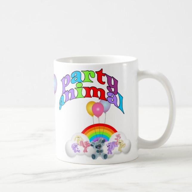 Taza De Café Fiesta Animal Fun (Derecha)