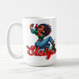 Taza De Café Fiesta: Ayudante de Moda Santa