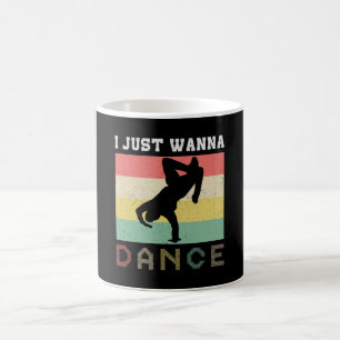 Taza De Café Fiesta bailarín de danza de danza musical idea de