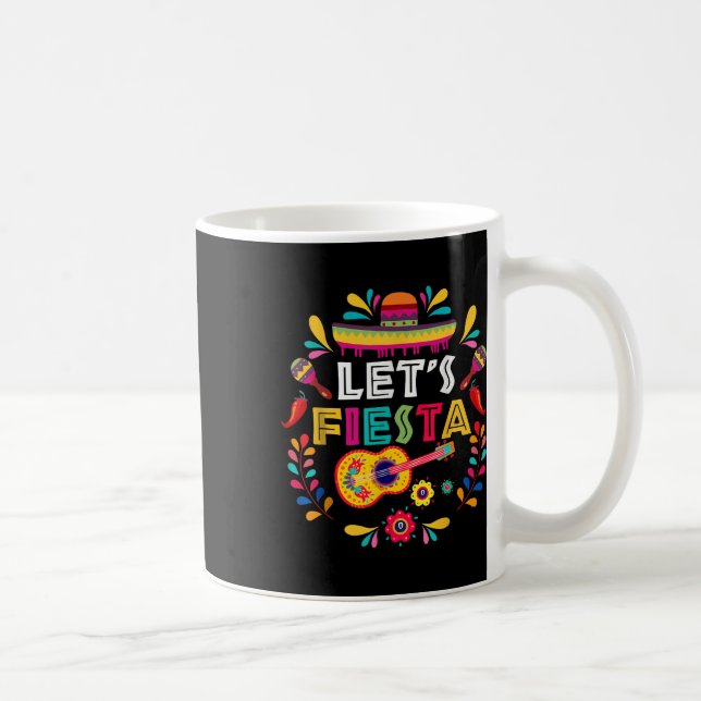 Taza De Café Fiesta Cinco De Mayo Fiesta Mexicana (Derecha)