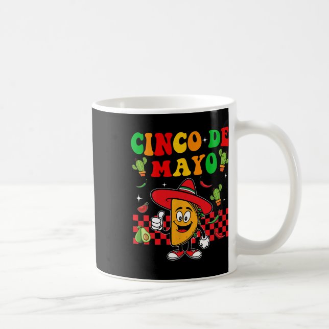 Taza De Café Fiesta Cinco De Mayo Fiesta México (Derecha)