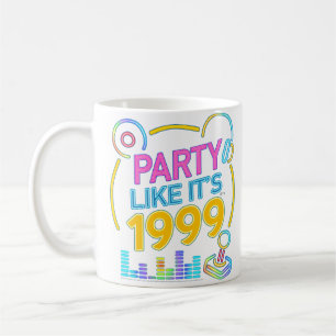 Taza De Café Fiesta Como Si Fuera 1999®™ – Neon Soundtrack