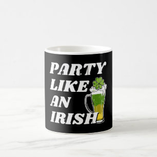Taza De Café Fiesta Como un Irlandés