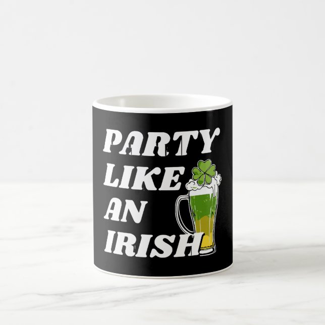 Taza De Café Fiesta Como un Irlandés (Centro)