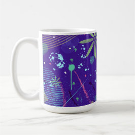 Taza De Café Fiesta Crepuscular Púrpura