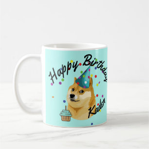 Taza De Café ¡Fiesta! Cumpleaños de la Dosis de Cumpleaños P