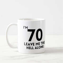 Taza De Café fiesta de 70 años