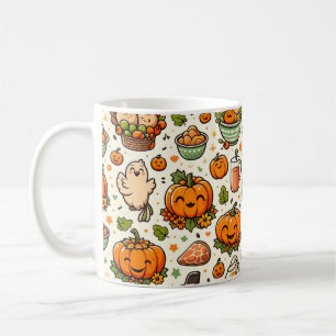 Taza De Café fiesta de acción de gracias familia