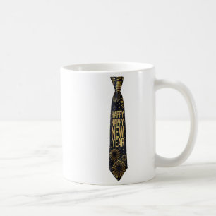 Taza De Café Fiesta de Año Nuevo 2026 Fuegos Artificiales Diver