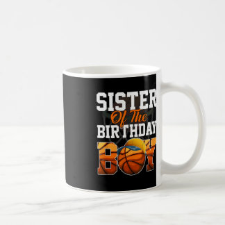 Taza De Café Fiesta de B-day Hermana Baloncesto Nacimiento