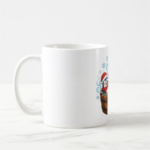 Taza De Café Fiesta de Bañera de Agua Caliente de Pingüino Dise