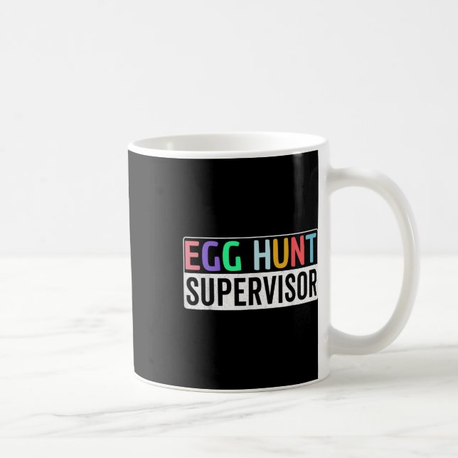 Taza De Café Fiesta de caza de huevos para supervisor de la caz (Derecha)