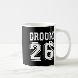 Taza De Café Fiesta de compromiso del novio 2026 coincidente co