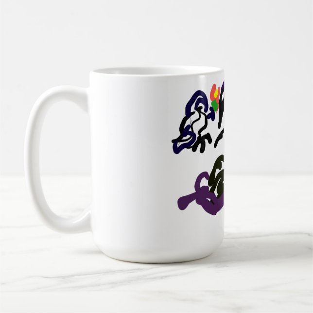 Taza De Café fiesta de Cuervos Negros (Izquierda)