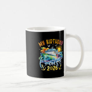 Taza De Café Fiesta de Cumpleaños Crucero Festivo 2026 Hombres