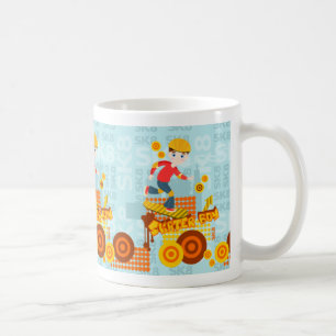 Taza De Café Fiesta de cumpleaños para niños de graffiti skateb