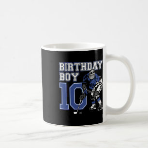 Taza De Café Fiesta de cumpleaños temática de hockey sobre hiel