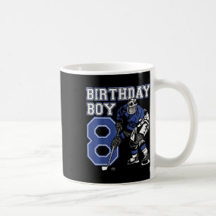 Taza De Café Fiesta de cumpleaños temática de hockey sobre hiel