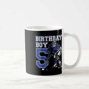 Taza De Café Fiesta de cumpleaños temática de hockey sobre hiel