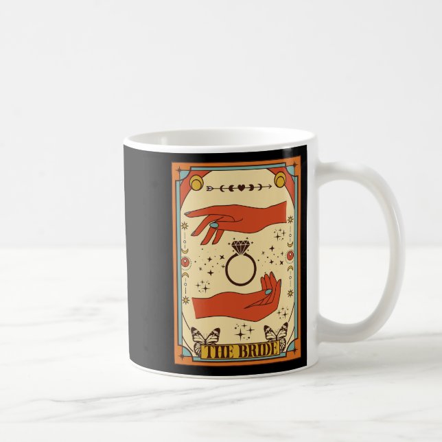 Taza De Café Fiesta de Despedida de Soltera Mística Celestial L (Derecha)