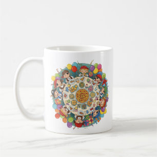 Taza De Café Fiesta de disfraces piratas para niños
