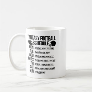 Taza De Café Fiesta de draft de fútbol fantástico