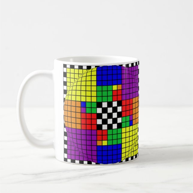 Taza De Café Fiesta de Fibonacci (Izquierda)