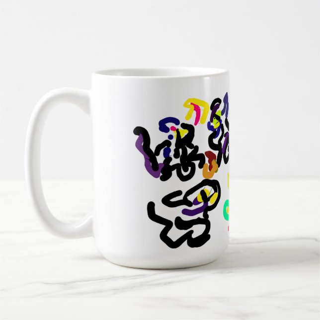 Taza De Café Fiesta de Gatos Negros (Izquierda)