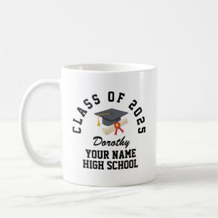 Taza De Café fiesta de graduación de la escuela secundaria para