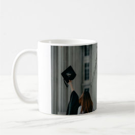 Taza De Café fiesta de graduación simple y elegante de fotograf