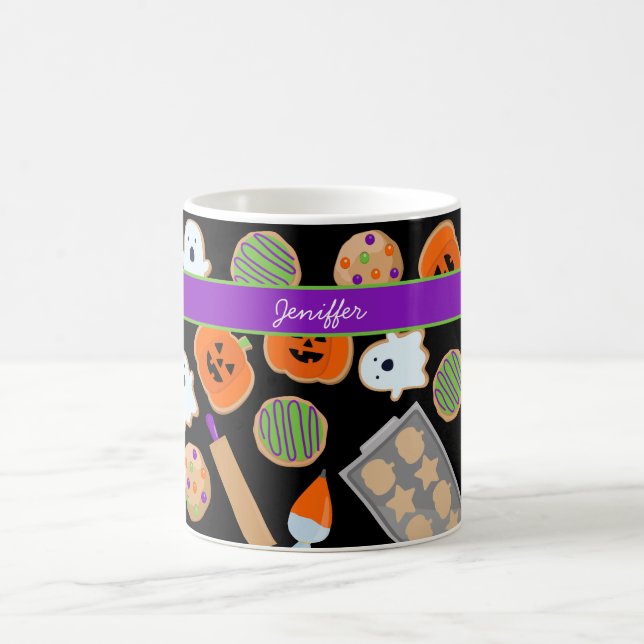 Taza De Café Fiesta DE HALLOWEEN COOKIES (Centro)