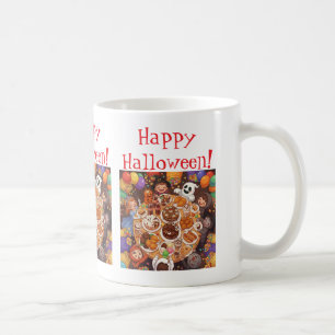 Taza De Café Fiesta de Halloween para niños