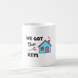 Taza De Café Fiesta de inauguración de la casa Conseguimos las