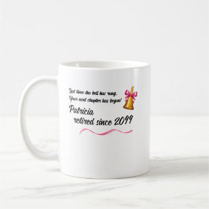 Taza De Café Fiesta de Jubilación Bell de Escuela Clásica