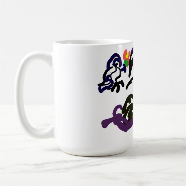 Taza De Café fiesta de los cuervos negros (Izquierda)