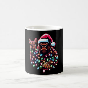 Taza De Café FIESTA de NAVIDADES BIGFOOT metalizado