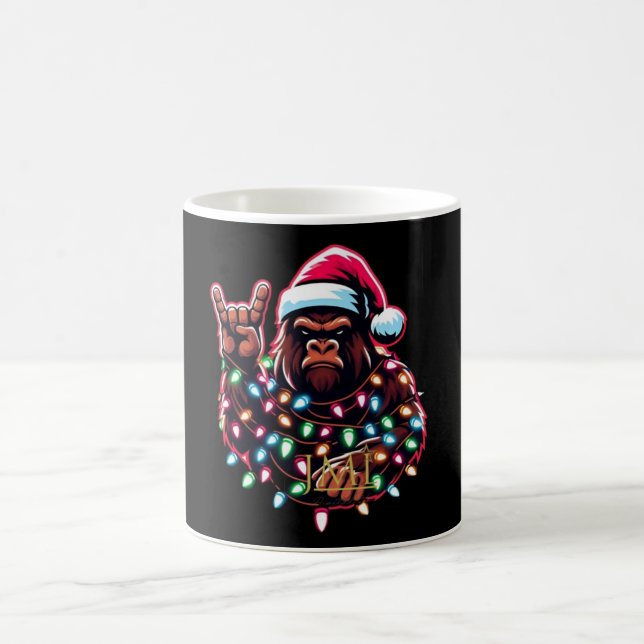 Taza De Café FIESTA de NAVIDADES BIGFOOT metalizado (Centro)