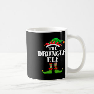 Taza De Café Fiesta de Navidades del grupo familiar Druncle Elf