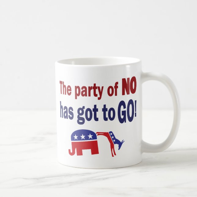 Taza De Café Fiesta de No (Derecha)