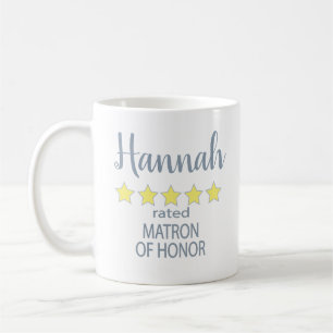 Taza De Café Fiesta de novias y bodas 5 estrellas atrón de hono