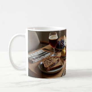 Taza de café Fiesta de Otoño con Queso y Cerveza