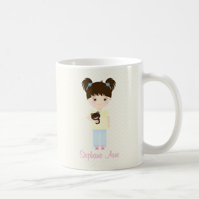 Taza De Café Fiesta de pijamas con glamping (Derecha)